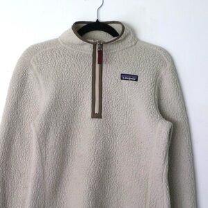 Patagonia Cream Fleece Pullover